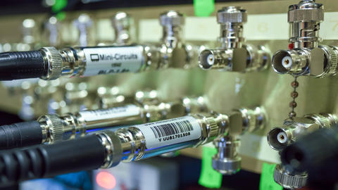 closeup of connectors