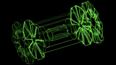 colliderscope image of the ATLAS experiment