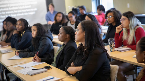 Women+ of Color Workshop participants