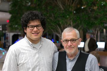 Carlos Argüelles-Delgado and Francis Halzen